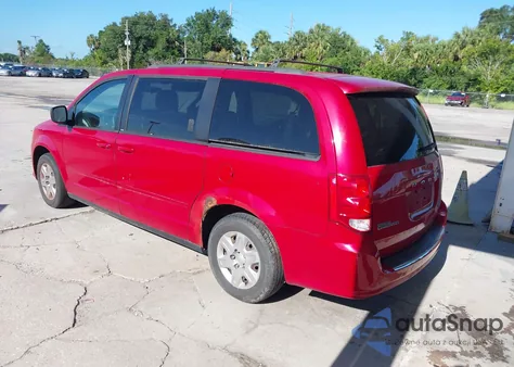 2012 Dodge Grand Caravan Se from USA, damaged, VIN 2C4RDGBGXCR243372